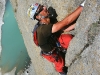 Maciek na Oceano Trango (6a)