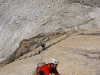 Maciek na Oceano Trango (6a)