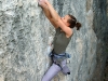 Kasia Ceran na drodze 6c+ w Nago