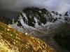 Północna sciana Grandes Jorasses