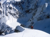 2012-03-02 Tatry Zima, w kopule szczytowej podczas przejścia Filara MSW. Fot Paweł Józefowicz